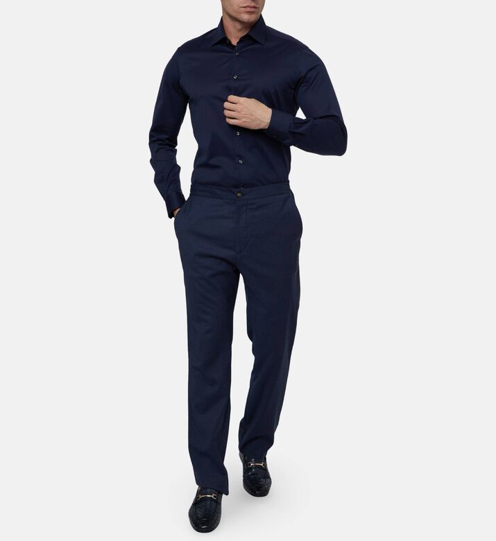 Pal Zileri Long-sleeve Button-down Shirt, Model View