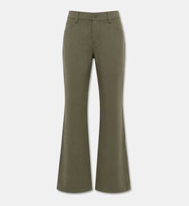 7 for All Mankind Olive-tone Straight-leg Pants, Packshot View