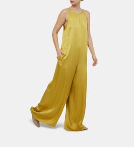 Satin Halter Neck Jumpsuit Satin Halter Neck Jumpsuit