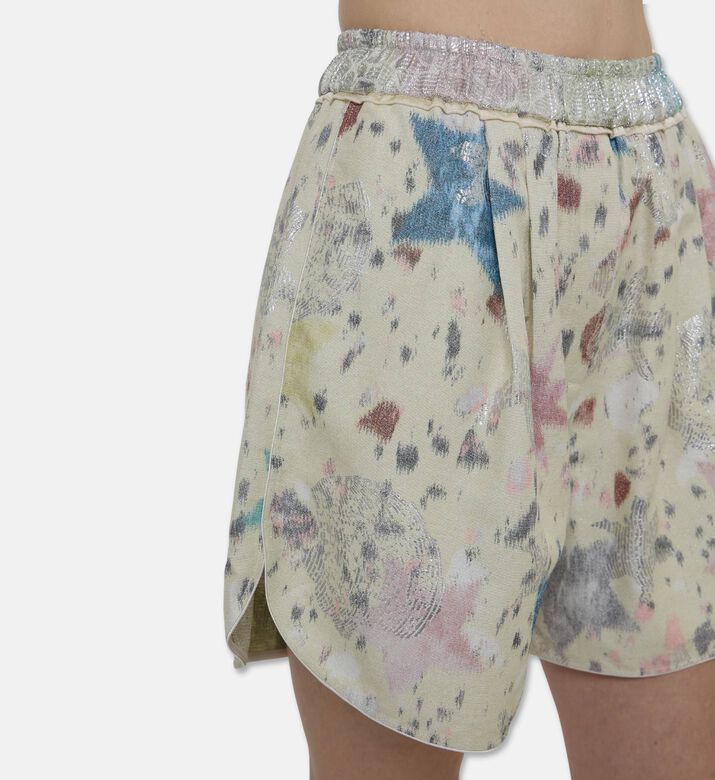 Forte-Forte Chine Jacquard Shorts, Model View
