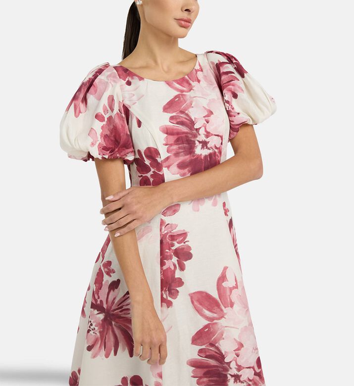 Carter and White Dress Pamela, Model View