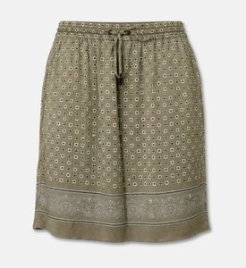 The Kooples Printed Viscose Elastic-waist Shorts, Packshot View