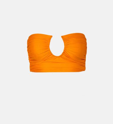 بلوزة Magalenha Ruched بدون حمالات