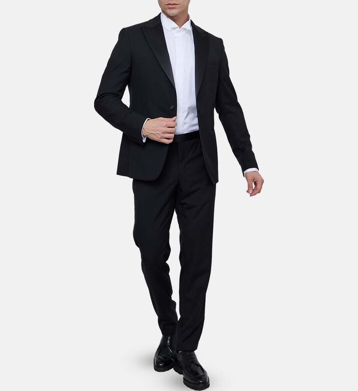 Drawstring Waist Straight-leg Trousers Drawstring Waist Straight-leg Trousers