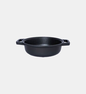 Risoli Cast Aluminum Mini Saucepan, Black, 26x24x40-cm, Packshot View