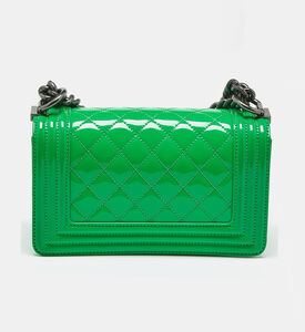 Chanel Preowned Coco Chanel Quilted Patent Leather Small Flap Bag, Packshot View