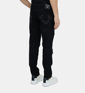 Moto-inspired Denim Pants