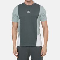 Summer Block Cotton Jersey Crewneck T-shirt
