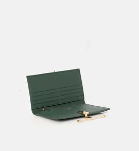 Strathberry Melville Street Large Wallet, Green, Packshot View