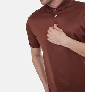 قميص بولو قصير الأكمام بقصة عادية