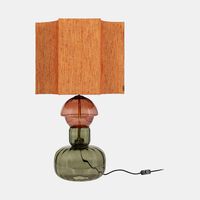 Rectangle Glass Table Lamp