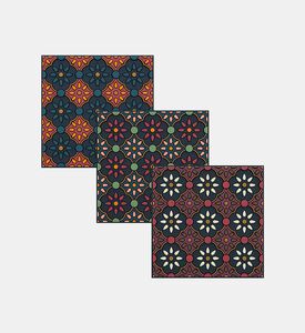 طقم قواعد أكواب زهرة كومبو مكون من 6 قطع