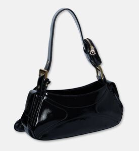 Manc Aurora Logo-detail Shoulder Bag, Black, Packshot View