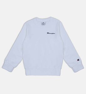 Champion Embroidered Logo-detail Sweatshirt Same As 901177947 Different Color, White, Xs, Packshot View