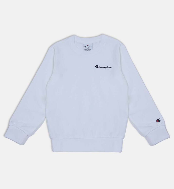 Champion Embroidered Logo-detail Sweatshirt Same As 901177947 Different Color, White, Xs, Packshot View