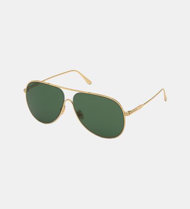Glossy Pilot Frame Sunglasses 62