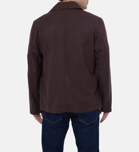 قميص فضفاض بأكمام طويلة وصف أزرار