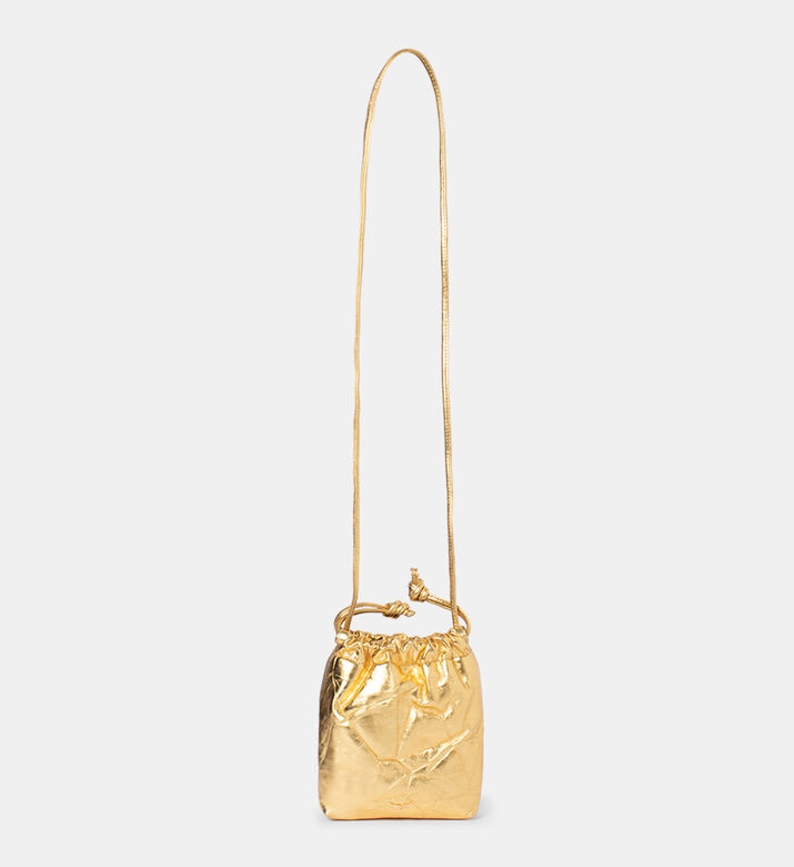 Rock To Go Creased Metal Bag