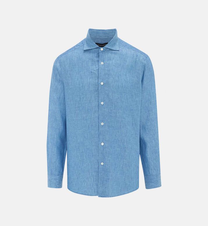 قميص غير رسمي بصف أزرار