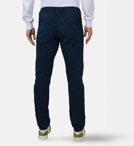 Diesel Relaxed-fit Drawstring Denim Pants, Blue, 34, Model View