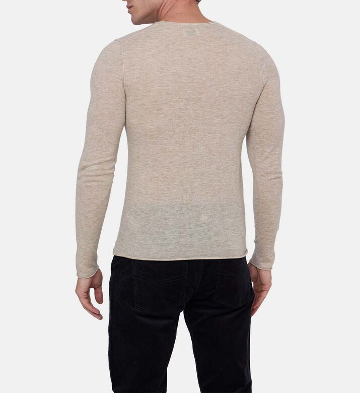 Teiss Cashmere Semi-sheer Sweater