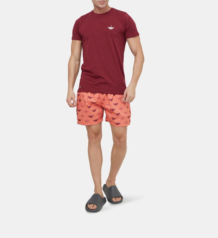 Koro1 Salmon Classic Cut Swim Trunk