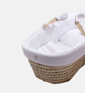 سلة موزس من الخوص