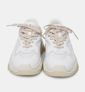 Addict Leather Fabric Sneakers