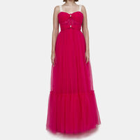 Corset Tulle With Pearl Straps