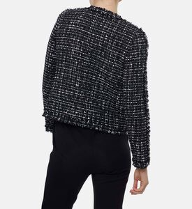 Weill Tweed Long-sleeve Jacket, Model View