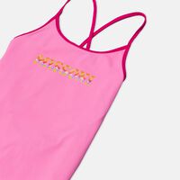 Zigzag Logo-print One-piece Swimsuit