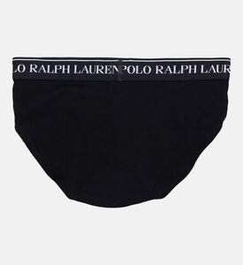 Ralph Lauren Low-rise Briefs 3-pack Set, Black, Xxl, Packshot View
