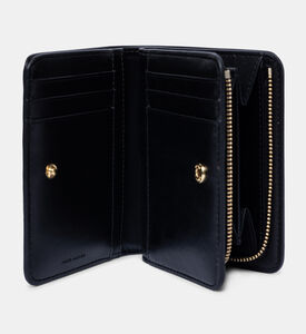 المحفظة الجلدية الصغيرة المدمجة