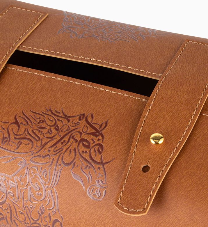 Silsal Sahara Leather Tissue Box, Packshot View