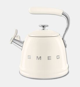 Smeg Whistling Cream Kettle, Packshot View