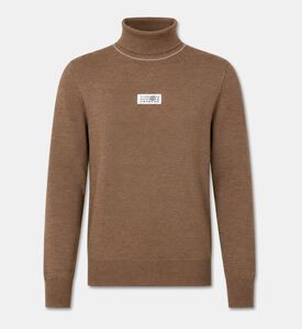 MM6 Wool-blend Turtleneck Sweater, Packshot View