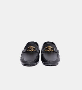 Leather Rc Logo Moccasins