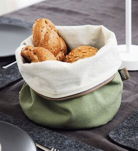 كيس خبز قطني قابل للتسخين