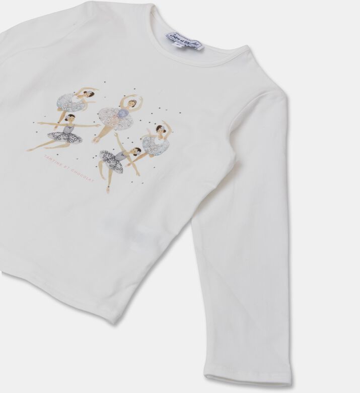 Tartine et Chocolat Paris Scene Long-sleeve T-shirt, Packshot View