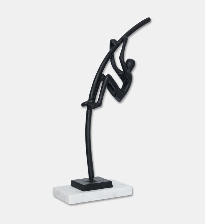 Home Deco and More Climber Marble Base Arched Bar Figurine, Packshot View