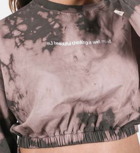 Apocalypse Cotton Cropped Sweatshirt