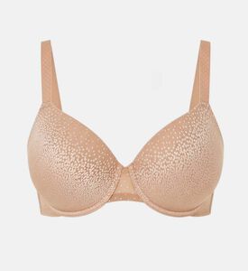 Wacoal Back Appeal Dotted T-shirt Bra, Beige, 100, G, Packshot View Wacoal Back Appeal Dotted T-shirt Bra, Beige, 100, G, Packshot View