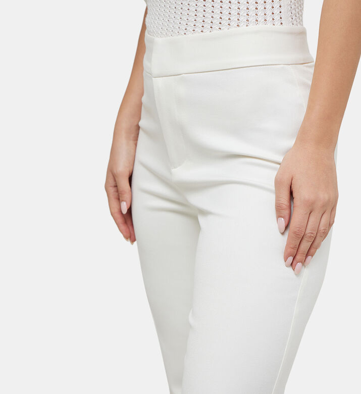 بنطال ديانا واسع بخصر عال