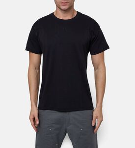 Diesel Logo-embroidery Short-sleeve T-shirt, Black, S, Model View