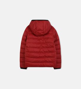 Reversible Puffy Long-sleeve Jacket