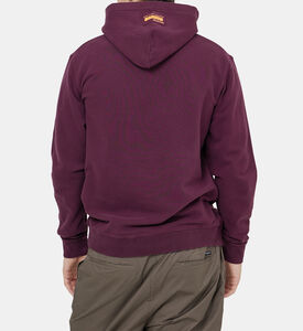 هودي بقصة عادية وطبعة شعار