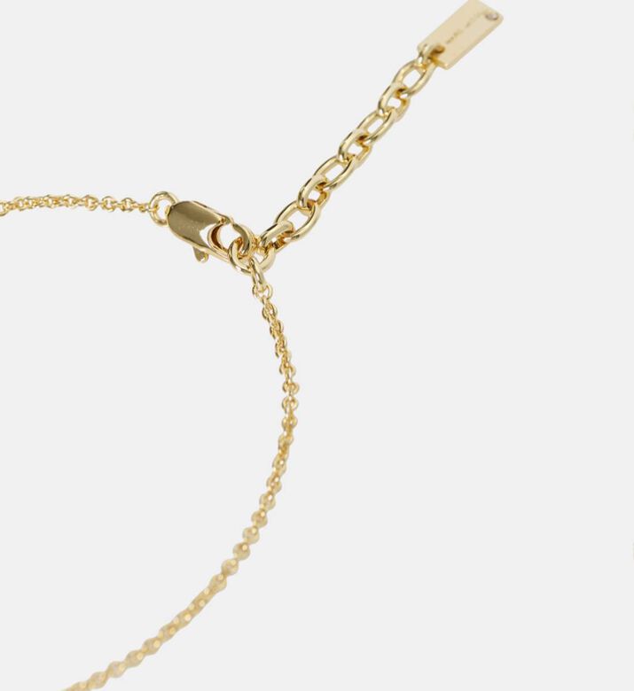 Marc Jacobs Bracelet Button Chain, Black, Packshot View