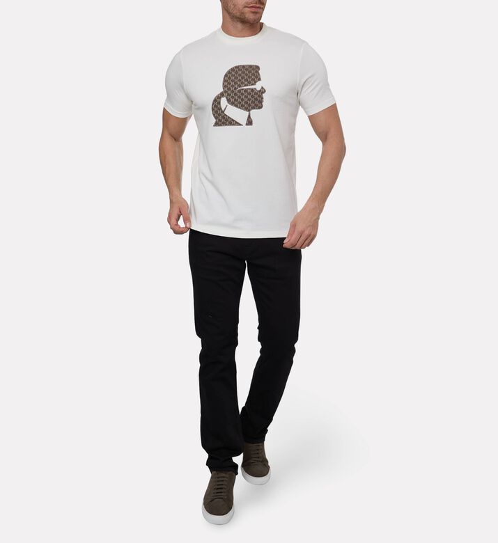 Karl Lagerfeld Ts Crewneck, Model View
