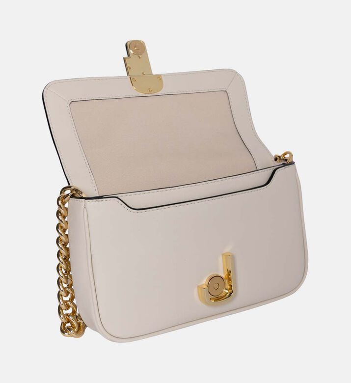 Monogram Leather Shoulder Bag