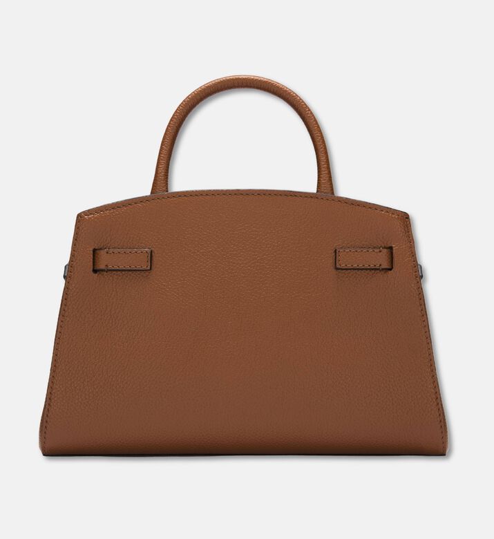 Demellier The Small Hudson Crossbody Bag, Light-brown, Packshot View